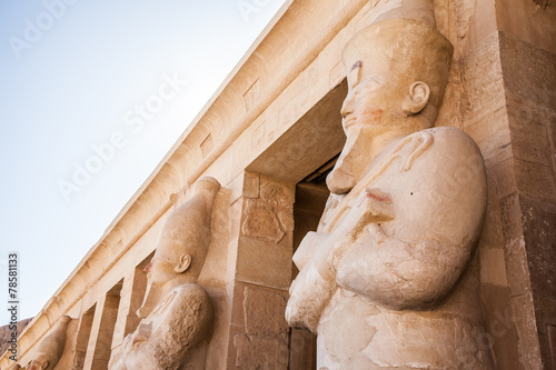 Part of the Queen Hatshepsut's temple