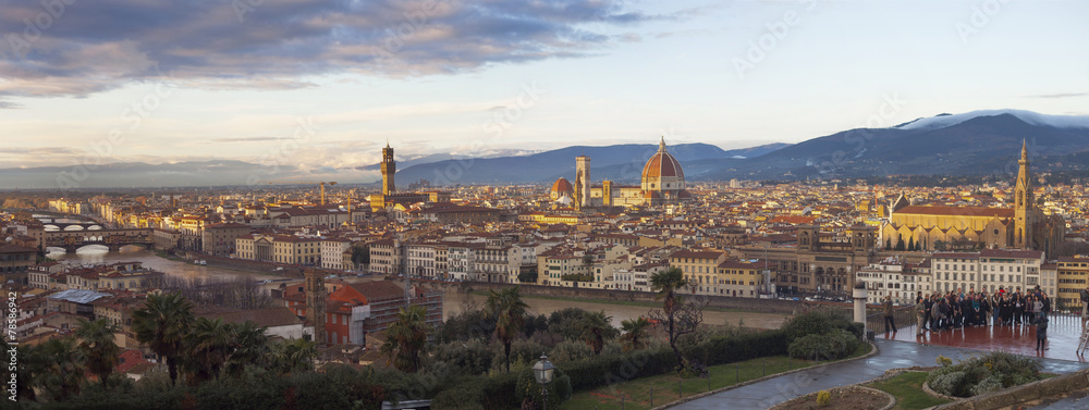 panorama di Firenze.