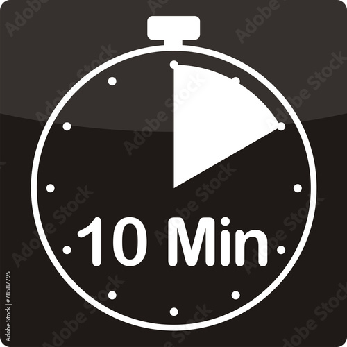 Uhrzeit mit 10 Minuten
