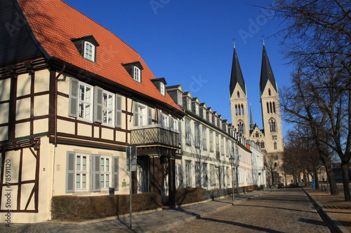 Partie auf dem Domplatz in Halberstadt photo