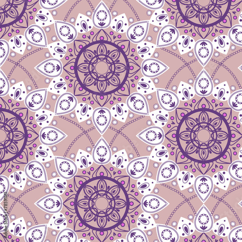 Fotografie seamless round pattern
