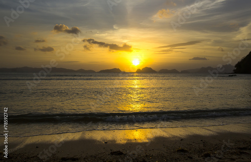 sunset on the Philippine Islands