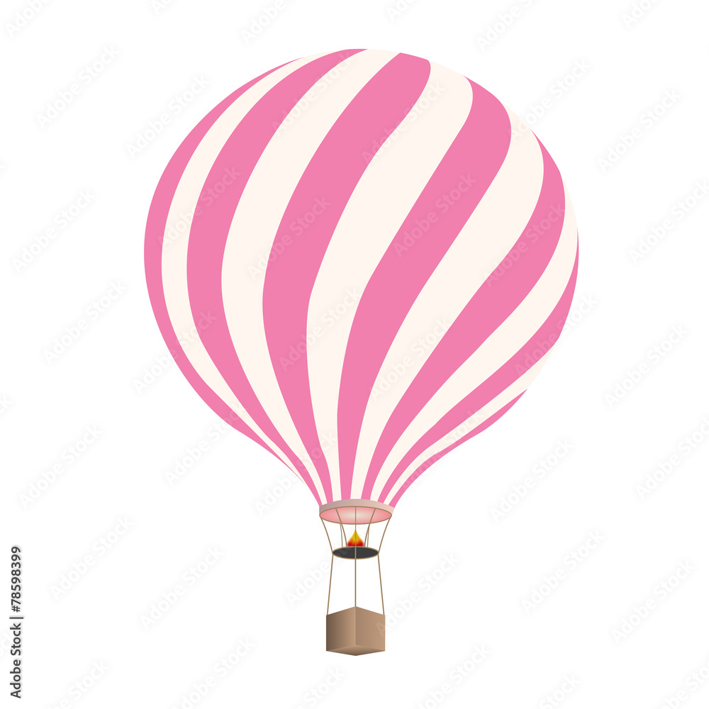 Naklejka premium Illustration of balloon