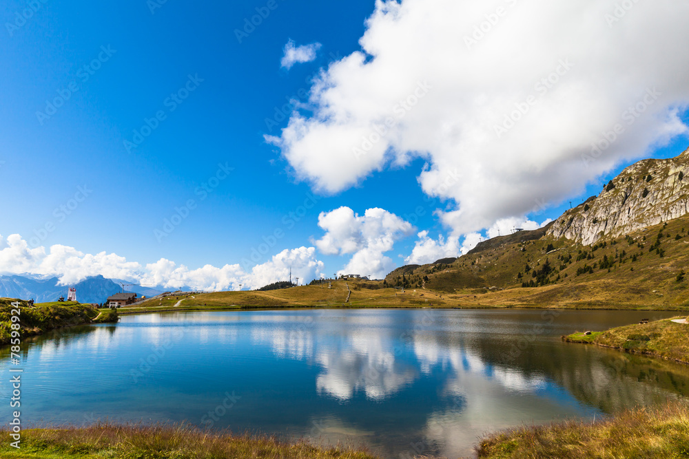 Bettmersee (Lake) in Valais