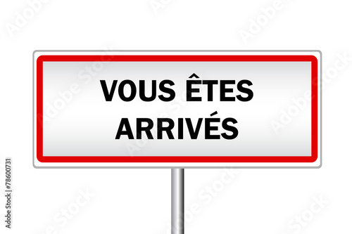 Vous êtes arrivés