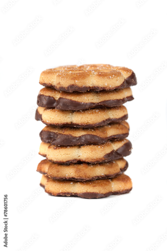 Pile of chocolate chip cookies Pile of chocolate chip cookies
