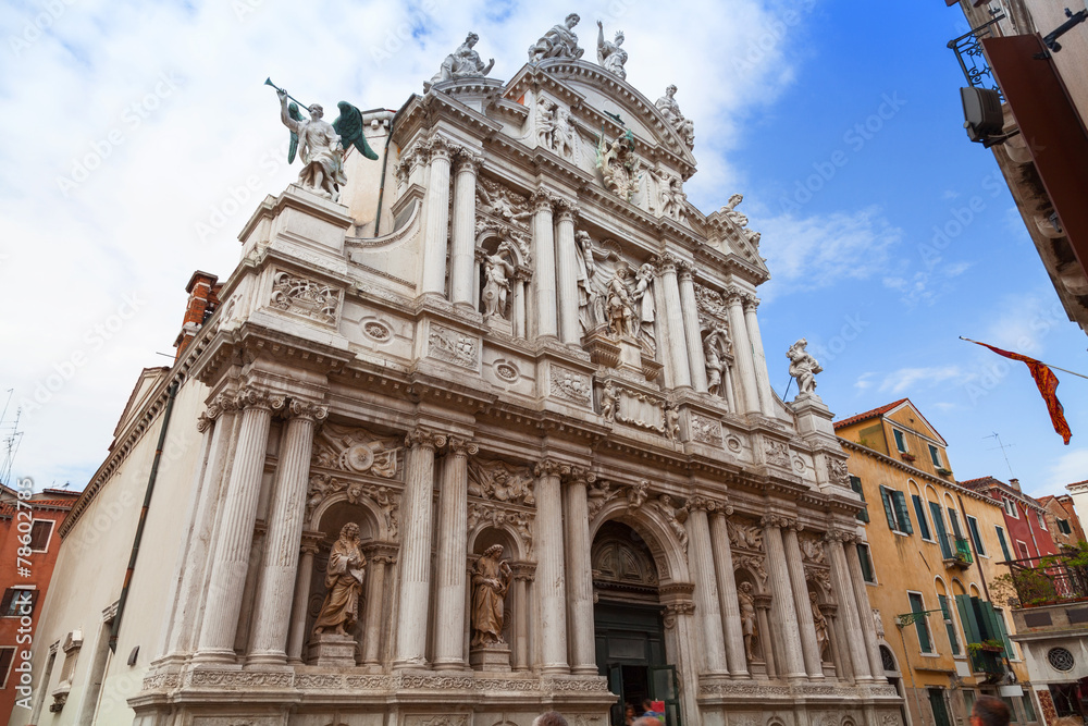 Santa Maria del Giglio, church in Venice, Italy.