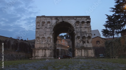 Janus Arch in Rome, Italy photo