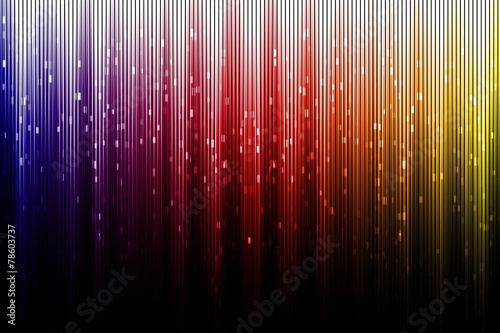 Artistic digital aurora borealis