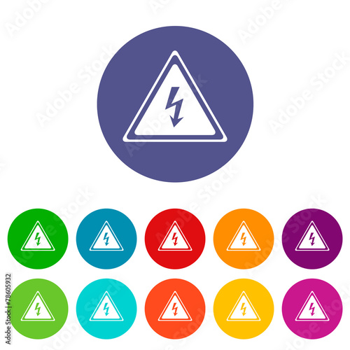 Free Download Voltage flat icon - GFXLoad