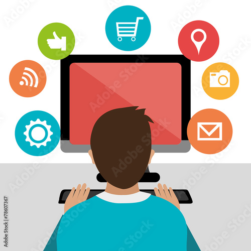 Technology design, vector illustration.