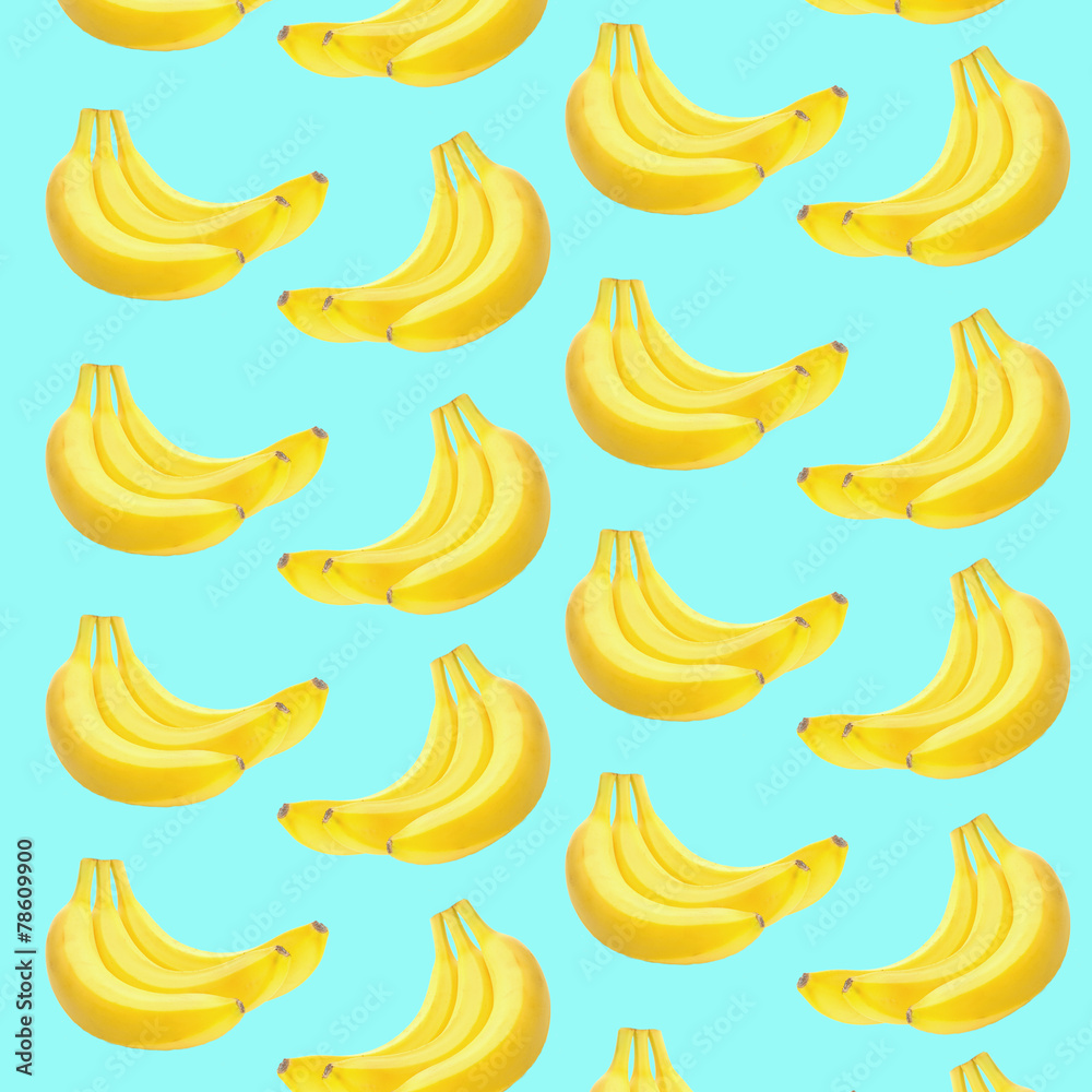 Tropical background with bananas