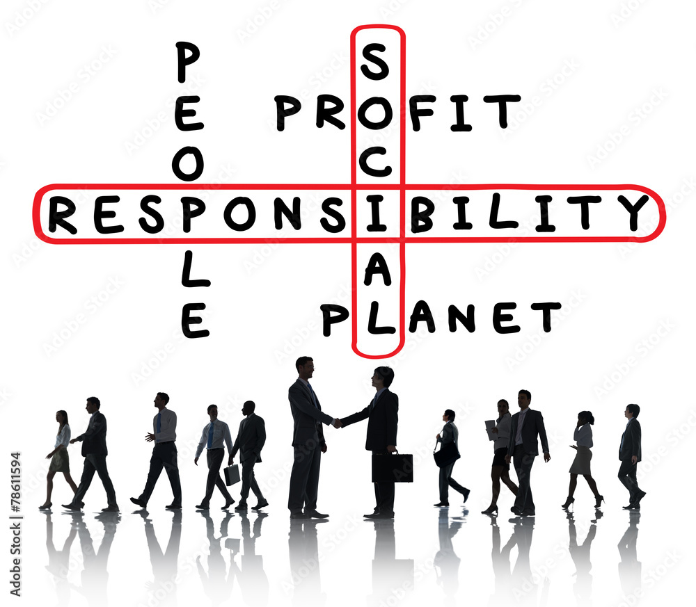 Social Responsibility Reliability Dependability Ethics Concept Social Responsibility Reliability Dependability Ethics Concept