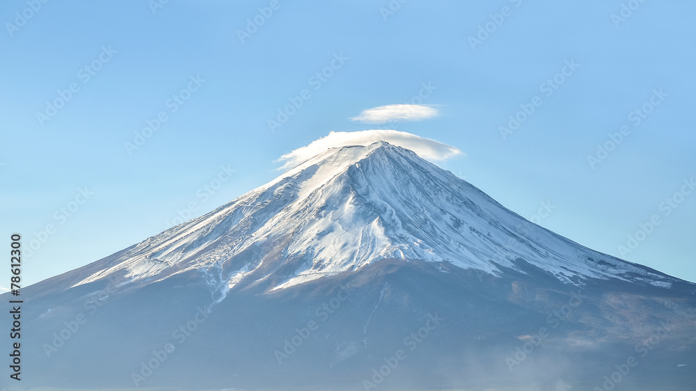 Mount fuji in autumn at kawaguchiko lake japan Mount fuji in autumn at kawaguchiko lake japan