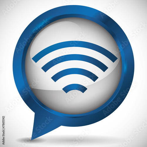 Wi-fi design, vector illustration.