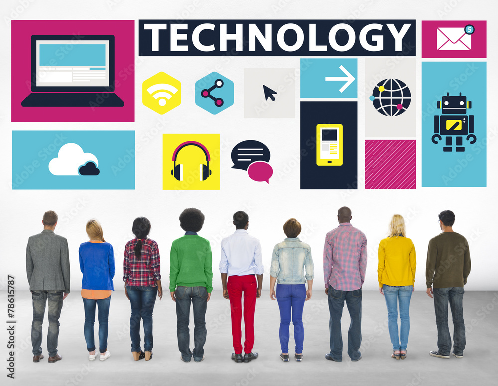 Technology Social Media Networking Online Digital Concept Technology Social Media Networking Online Digital Concept