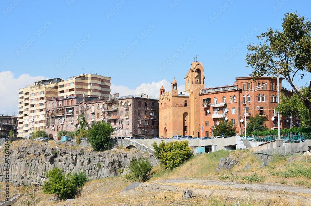 Naklejka premium Викариальная церковь Св. Саргис в Ереване