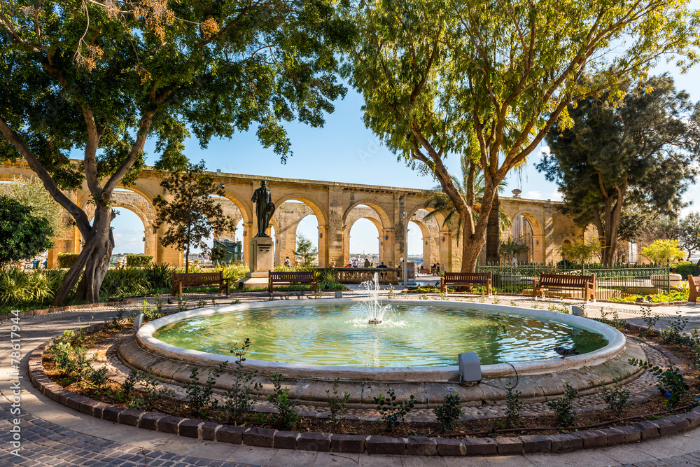 Upper Barraca Gardens, La Valette, Malte