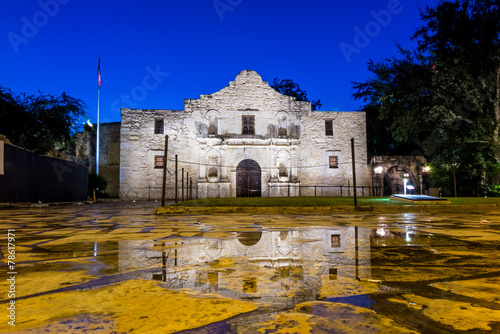 Foto the Historic Alamo, San Antonio, Texas.