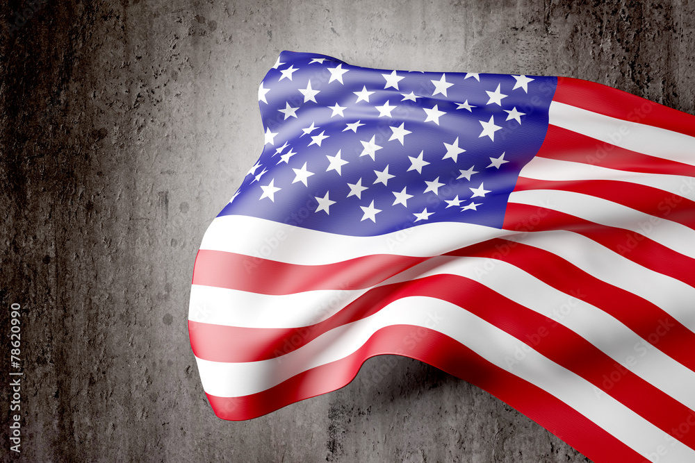 Obraz premium usa flag
