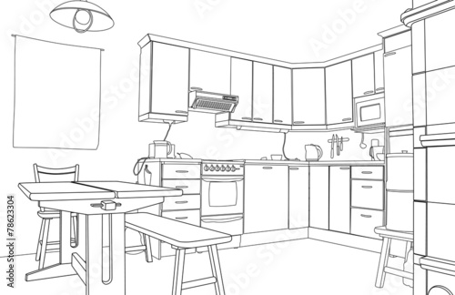 Kitchen sketch