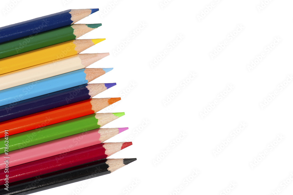 Fototapeta premium Color pencils