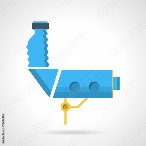 Flat vector icon for colposcope