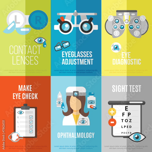 Oculist mini poster set