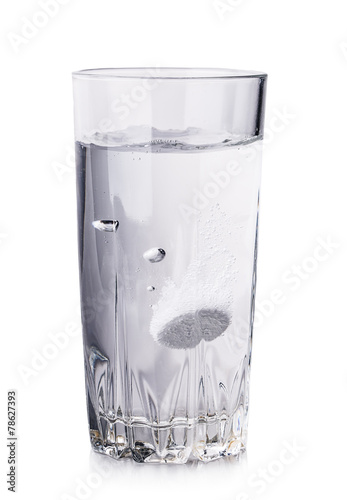 pill glass of water