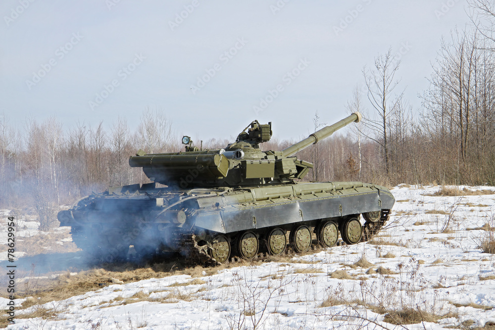 Tank in combat Tank in combat