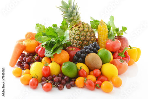 Świeże warzywa i owoce