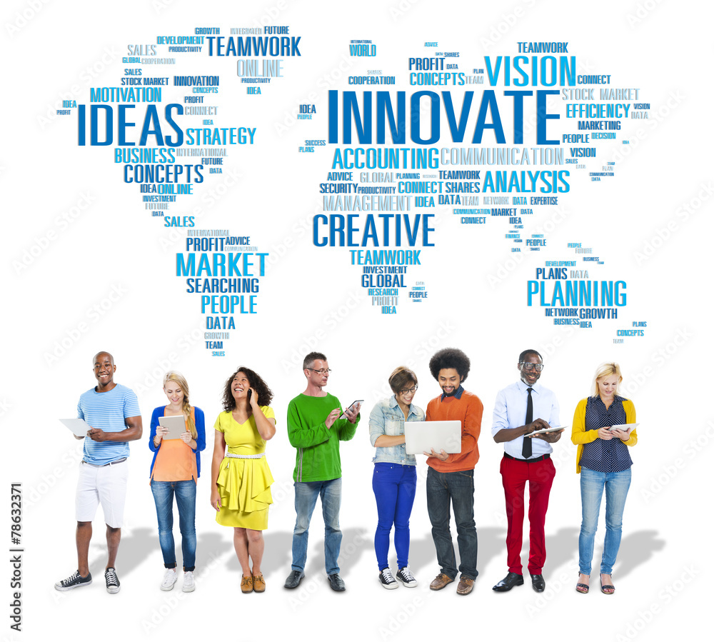 Innovation Inspiration Creativity Ideas Progress Concept