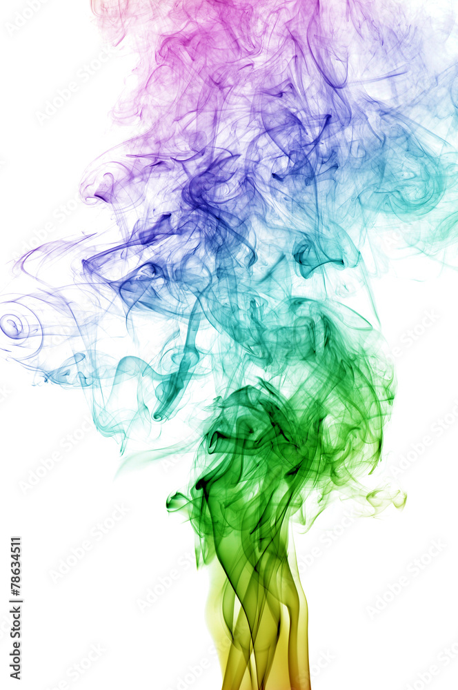 Fototapeta premium colored smoke