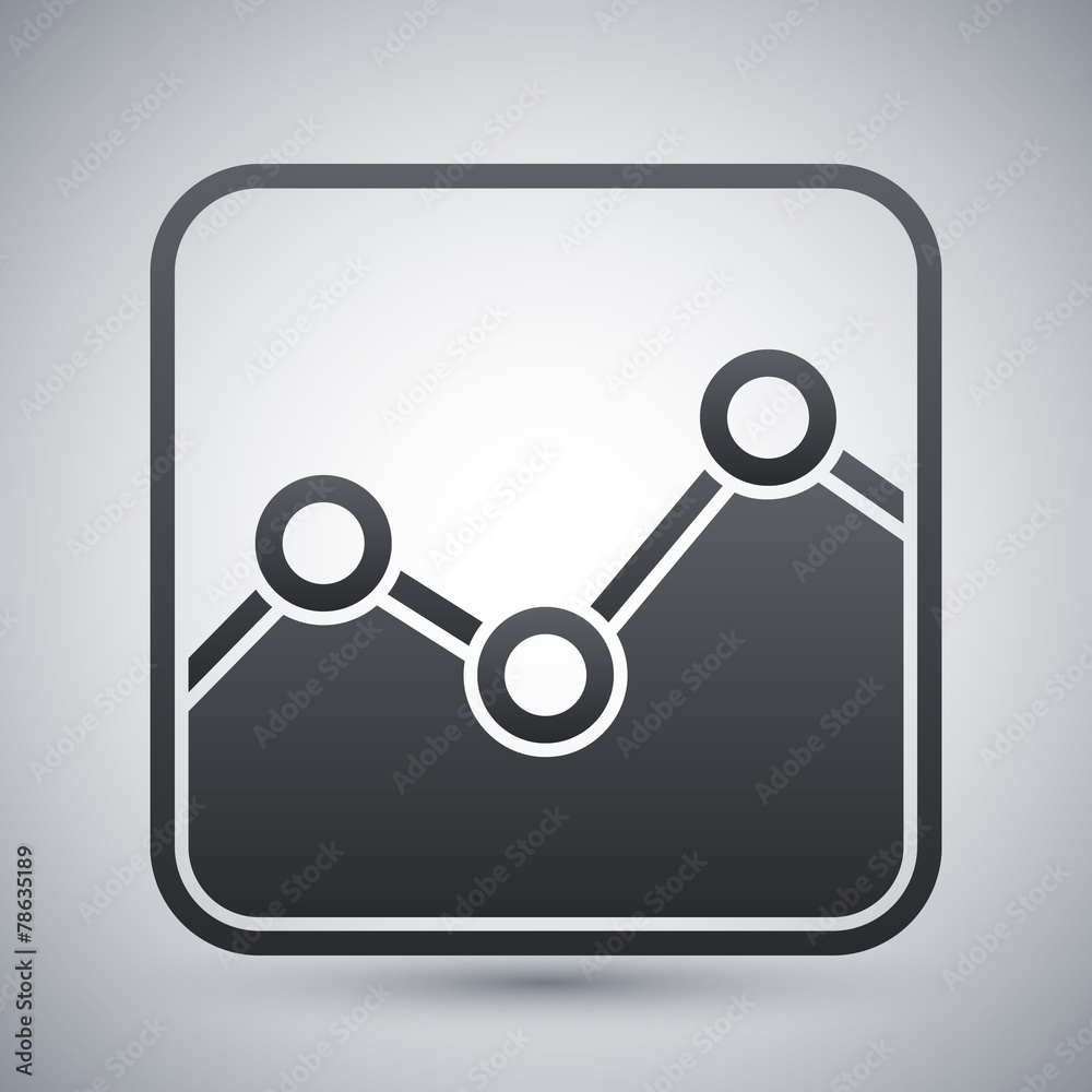 Vector stats icon Vector stats icon