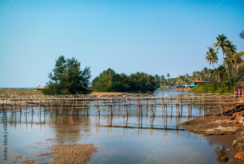 Fototapeta premium River near sea