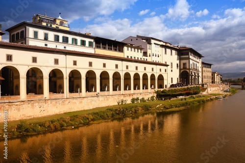 Florence, Italy - Uffizi Gallery - filtered colors