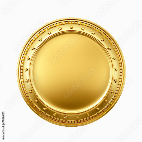Euro gold coin