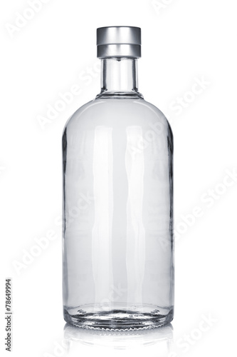 Bottle of russian vodka