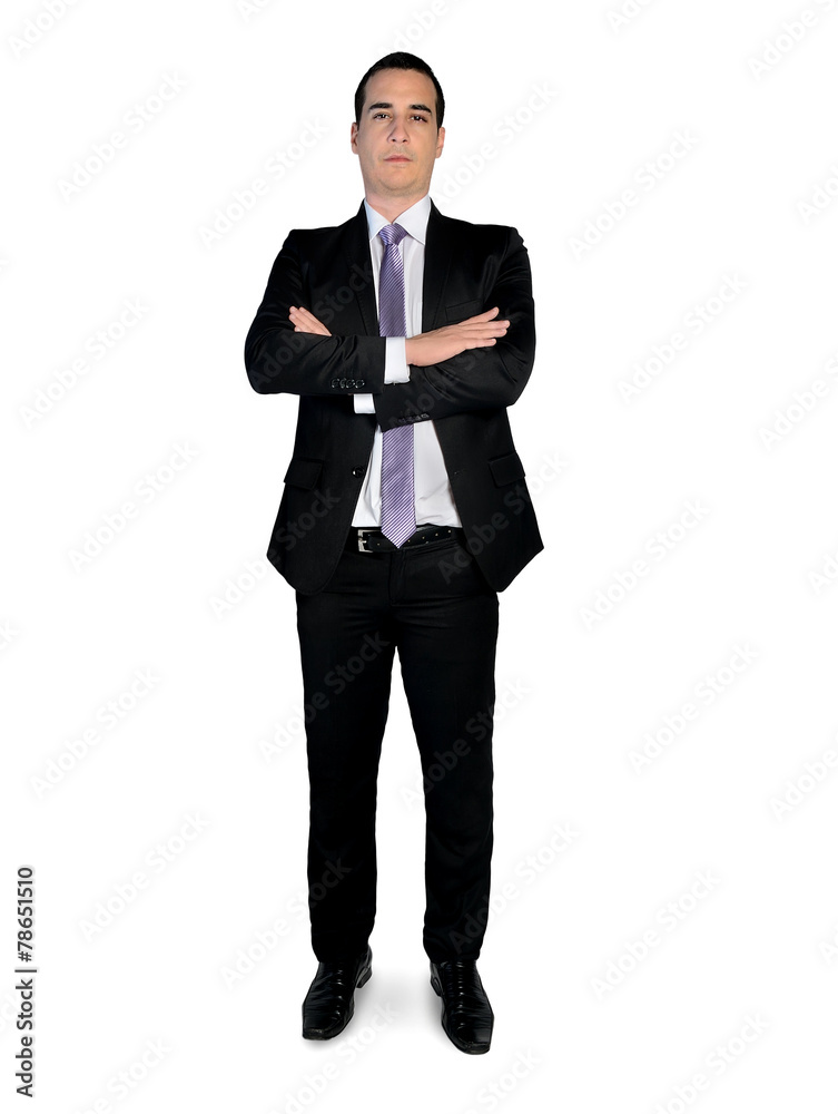 Business man looking camera Business man looking camera