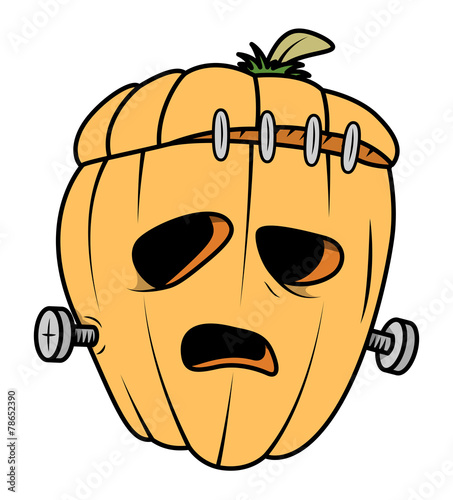 Jack-O'-Lantern - Halloween Vector Illustration