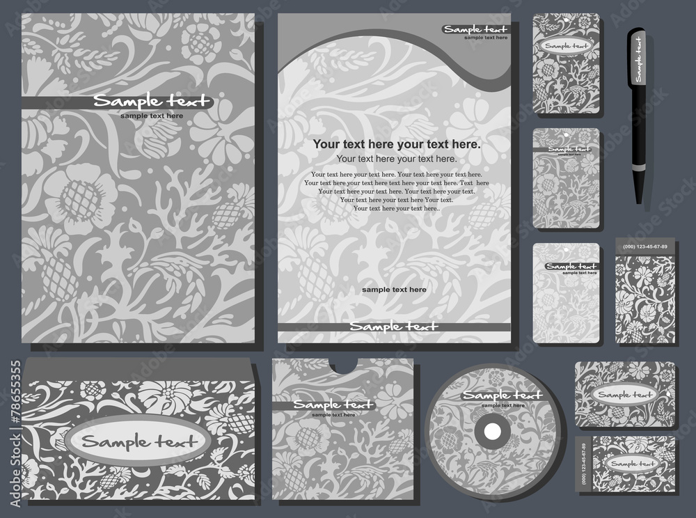 Fototapeta premium Corporate style