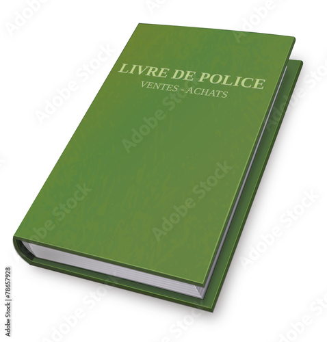 Livre de police (ventes et achats)