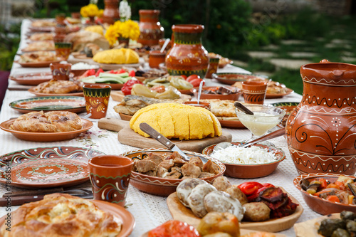 homemade moldavian food photo