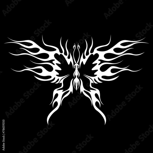 Flaming butterfly