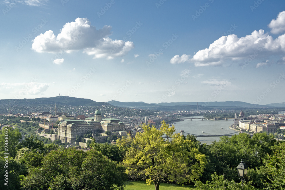 Donau in Budapest
