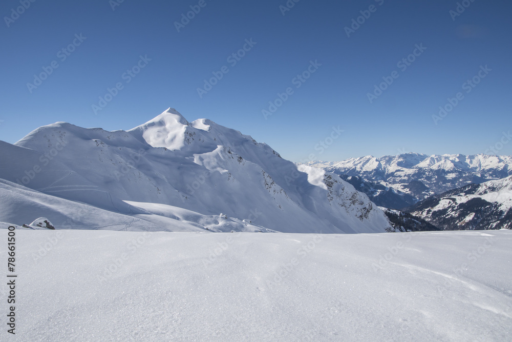 Winterurlaub in den Bergen