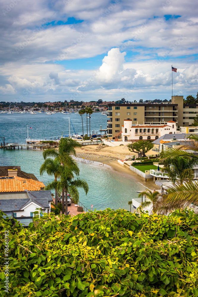 View from Lookout Point, in Corona del Mar, California.