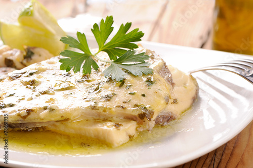 Filetto di pesce spada photo