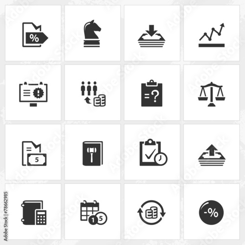 Business Enterprise Icons