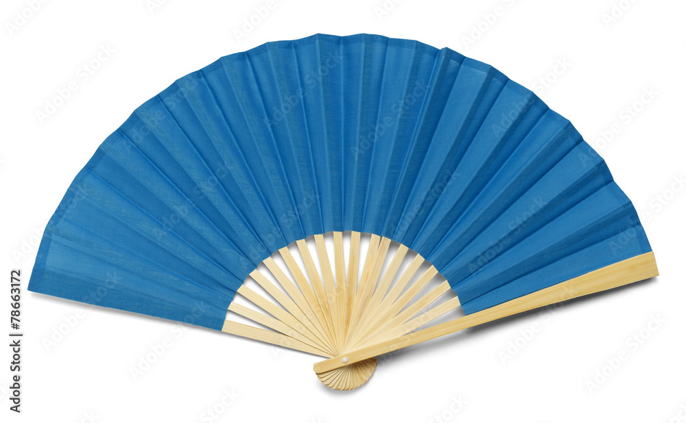 Fototapeta premium Blue Fan